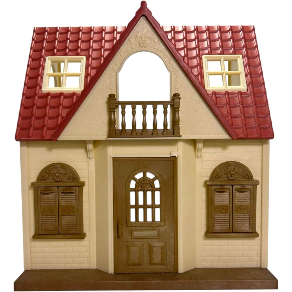 Calico Critters Sylvanian Families Red Roof Cozy Cottage Starter Home Doll House